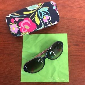 Blue floral VeraBradley Sunglasses